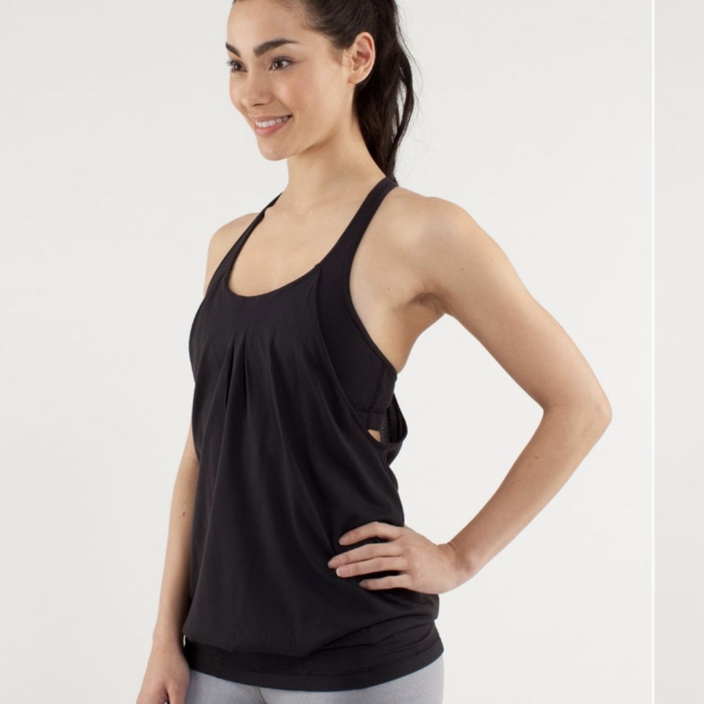 Lululemon Practice Freely Tank Black